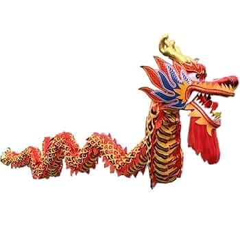 Dance With Dragon - 値下げ！Dance With Dragon Chinese Dragon Dance 18m/59ft Lion Dance Dragon 3D Dragon